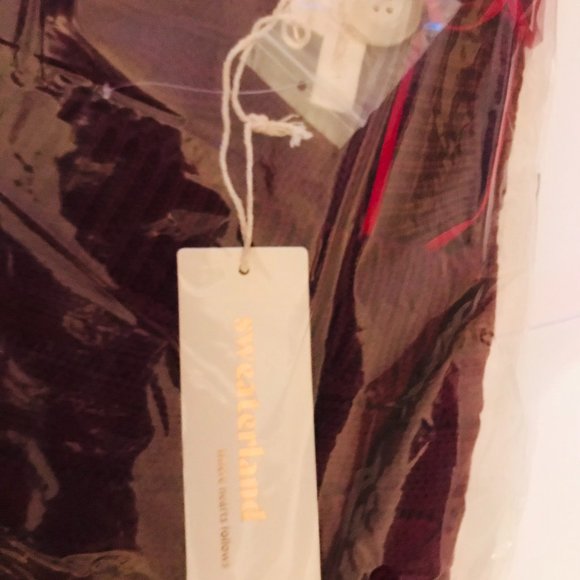 NWT Sweaterland thick Cable KNIT V-NECK LONG SLEEVE sweater ROMPER S,M,L, Wine - Picture 5 of 5